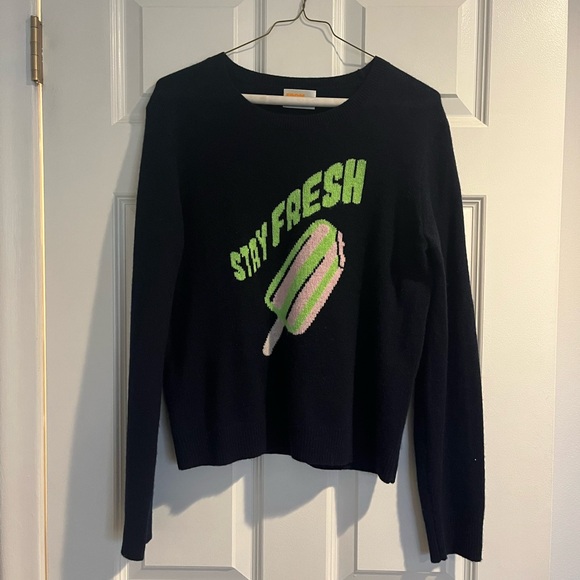 Cashmere sweater by Parisian designer 💙 - Picture 1 of 5